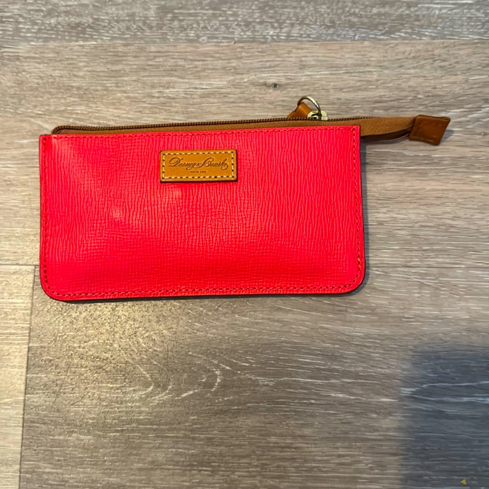 Dooney & Burke pouch with inside pocket